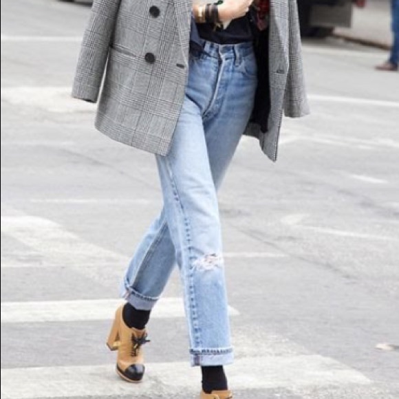 Levi's Denim - VINTAGE 🍊Tab Levi’s 550 RibCage Distressed SZ:36